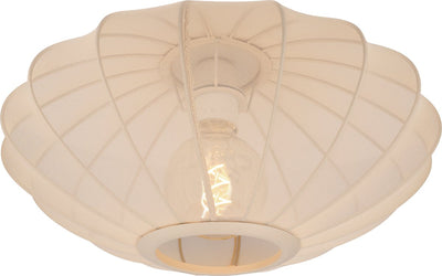Lucide corina - Deckenleuchte (Deckenleuchte) - ø 40 cm - 1xE27 - Beige - Japandi