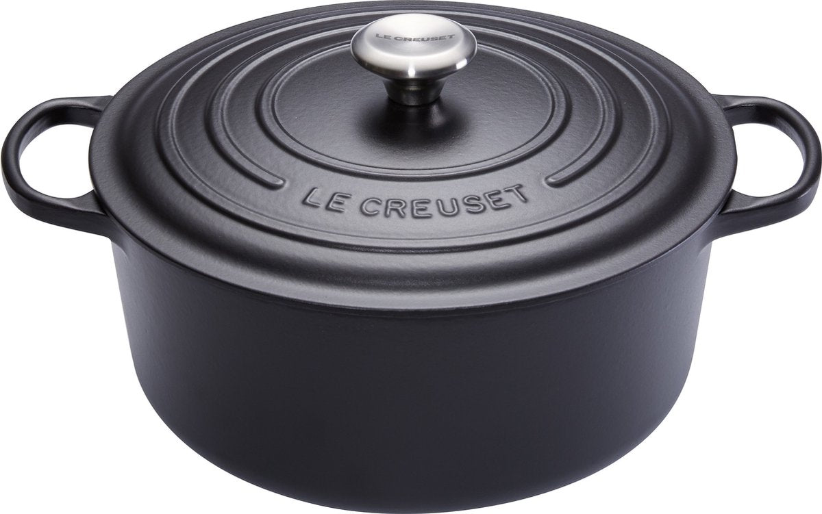Le Creuset Signature-Bratpfanne – 5,3 l – ø 26 cm – Schwarz