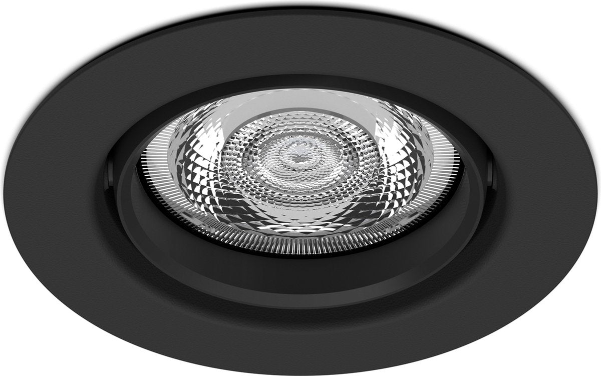Philips LED Philips Impala Einbaustrahler – 1-flammig – Schwarz – rund