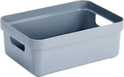 Sunware - Sigma Home Aufbewahrungsbox 9l blau - 35 x 24,6 x 12,2 cm