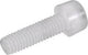 Toolcraft 830290 Zylinderschrauben M3 30 mm Innensechskant (Inbus) DIN 912 Kunststoff, Polyamid 10 Stück