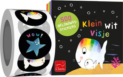 Clavis kleine Belohnungsaufkleber für weiße Fische. 3+
