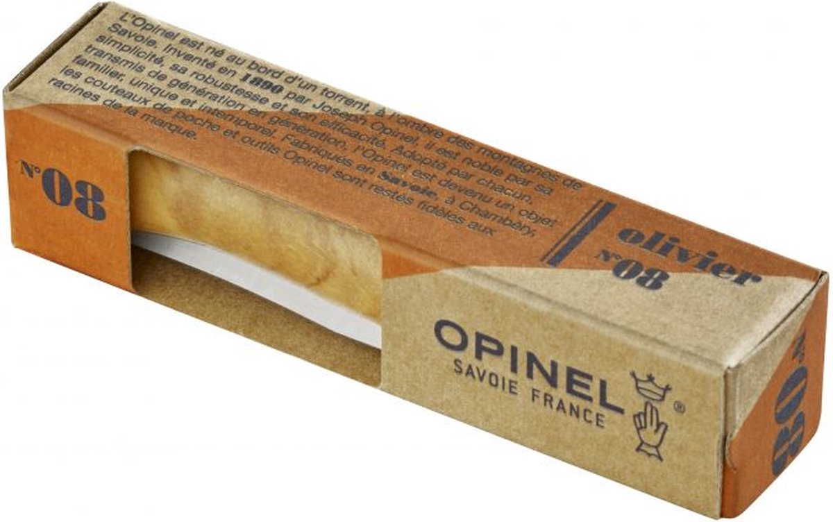 Opinel - Taschenmesser - Nr. 8 - Olivenholz