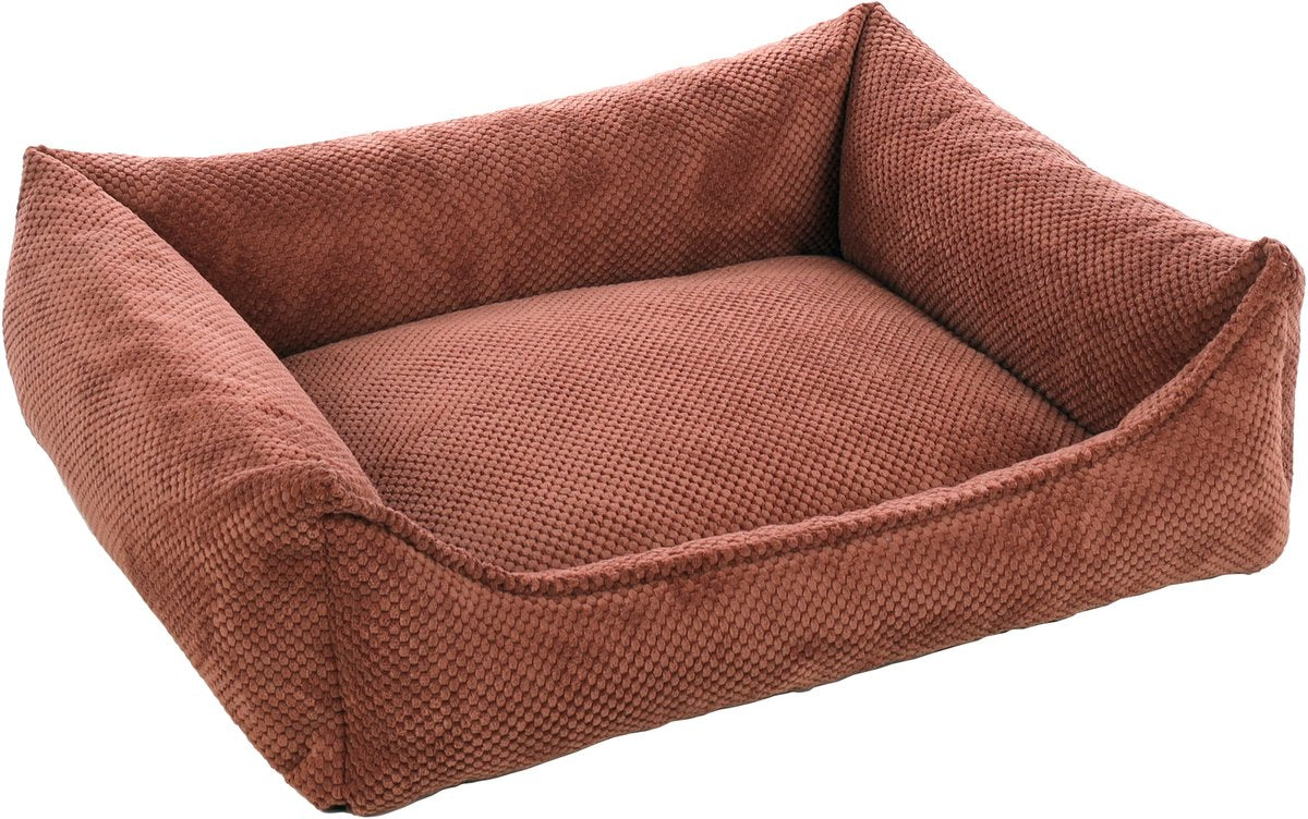 Flamingo Reno - Korbhunde - Korb Reno rechteckig + Reißverschluss lachsrosa 80x67x22cm - 1Stk - 138678 - 1Stk