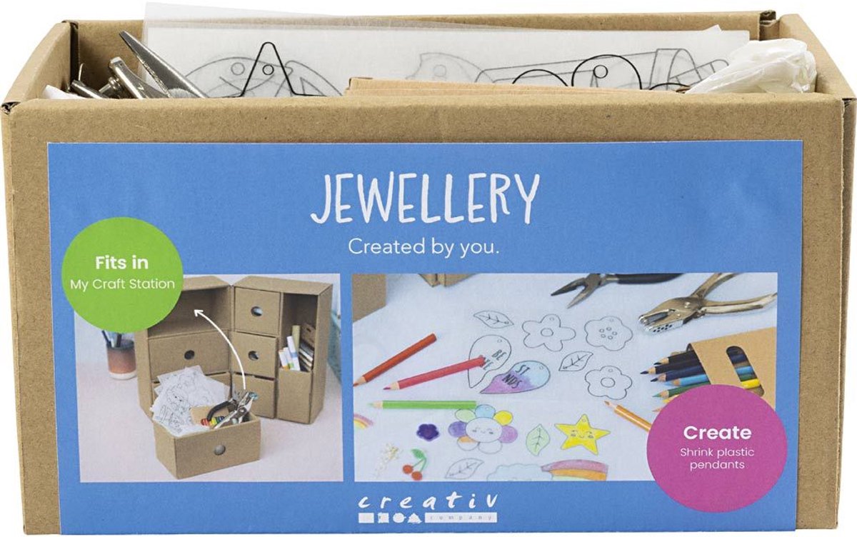 Creativ Company My Craft Station Schmuck, verschiedene Farben, 1 Box