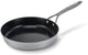 Brabantia Dusk Bratpfanne ø 24 cm – 100 % PFAS-frei – Keramik-Antihaftbeschichtung – Induktionsbratpfanne – spülmaschinen- und ofenfest – Grau