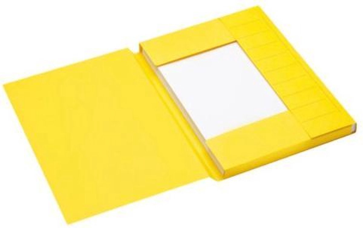 Jalema Secolor Aktenordner A4 – Packung mit 25 Stück – Gelb