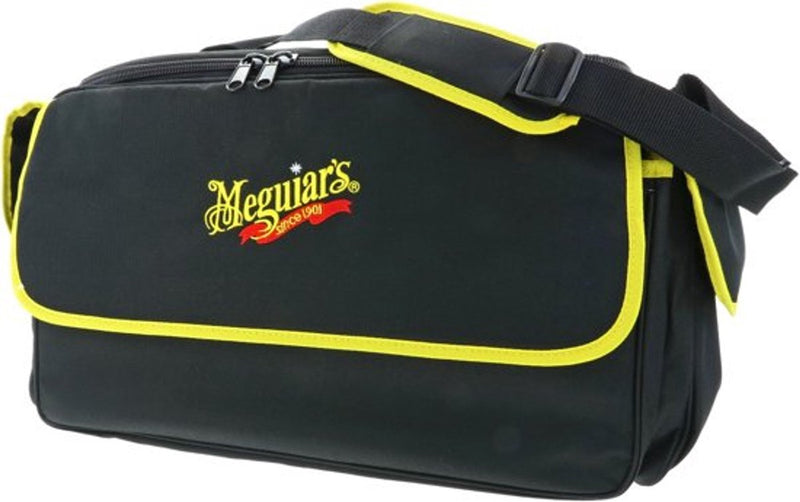 Meguiar's Meguiar's große Kit-Tasche – extra große Detailtasche – mit Klettverschluss gegen Verrutschen – 60 x 35 x 30 cm, Aufbewahrungstasche für die Autopflege