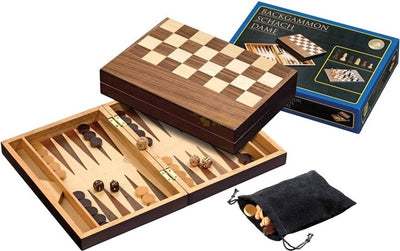 Philos Schach-Backgammon-Kassettenfeld 40 mm, Königshöhe 76 mm