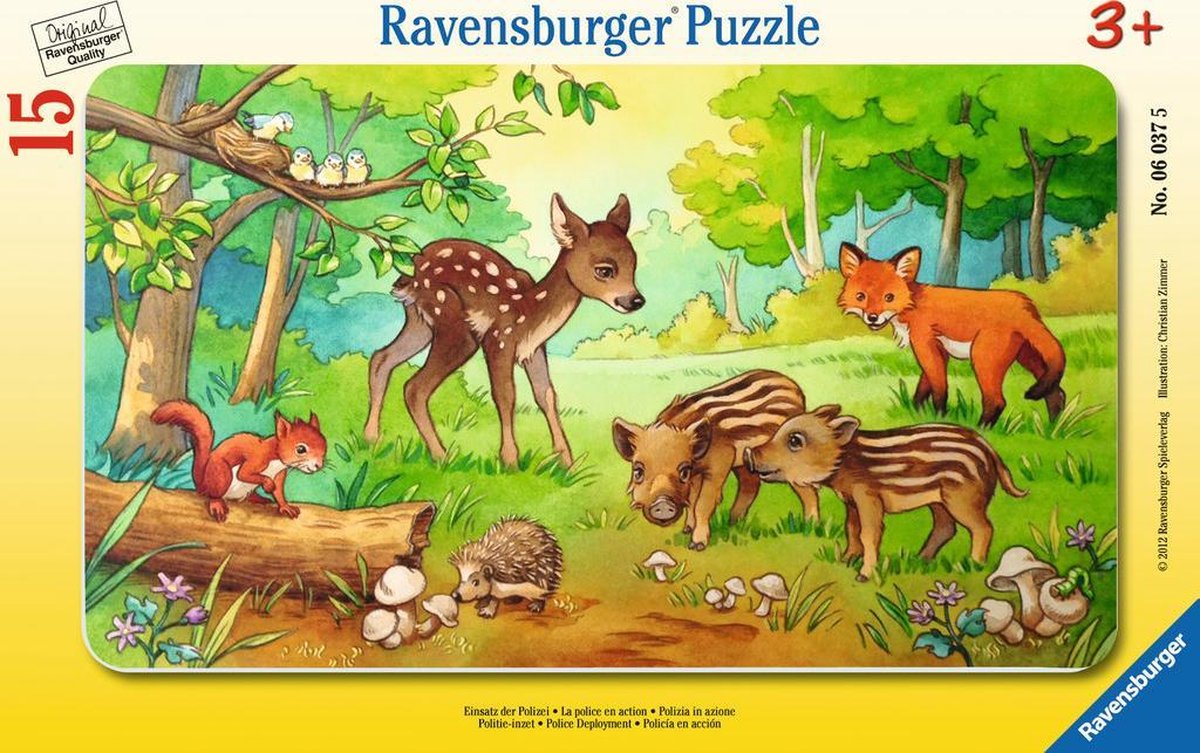 Ravensburger Jungtiere im Wald