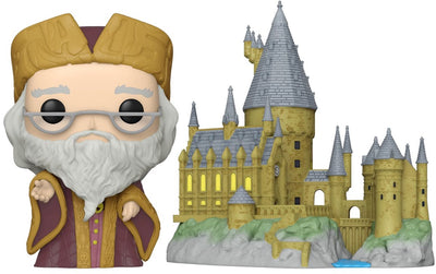Funko-Pop! - Harry Potter: Town - Dumbledore mit Hogwarts
