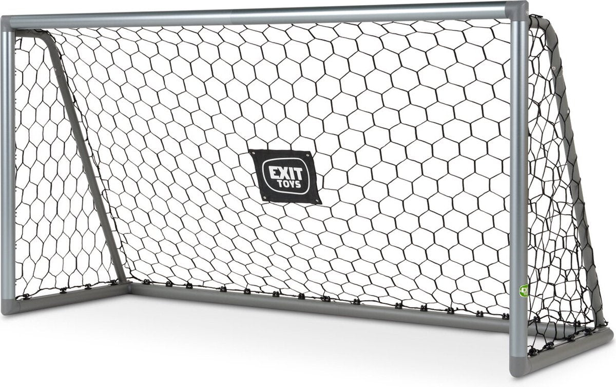 Exit Toys Exit Scala Aluminium Fußballtor 220x120cm – wetterfest – Fußballtor – für Kinder – Garten