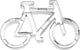 Rbv Birkmann Birkmann Ausstecher Fahrrad – 2,5 x 11 x 6,6 cm