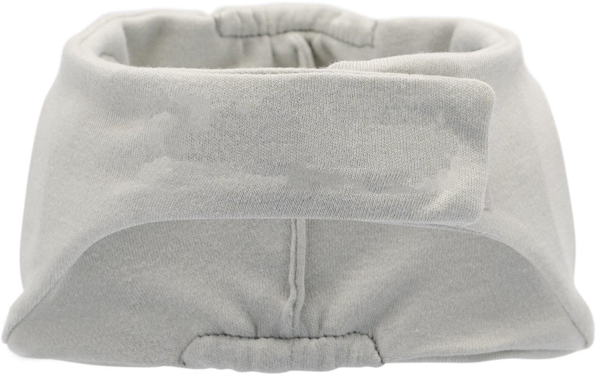 Dooky® Dooky Baby-Gehörschutz – weiches, verstellbares Kopfband – 0–6 Monate – grau – Öko-Tex-Baumwolle – leicht bequem