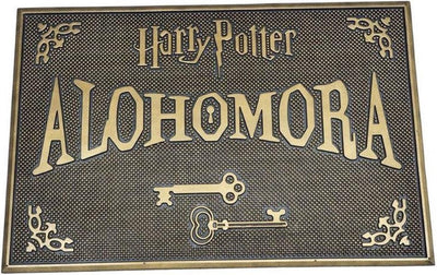 Pyramid International Harry Potter Fußmatte Alohomora 40 x 60 cm Schwarzgold