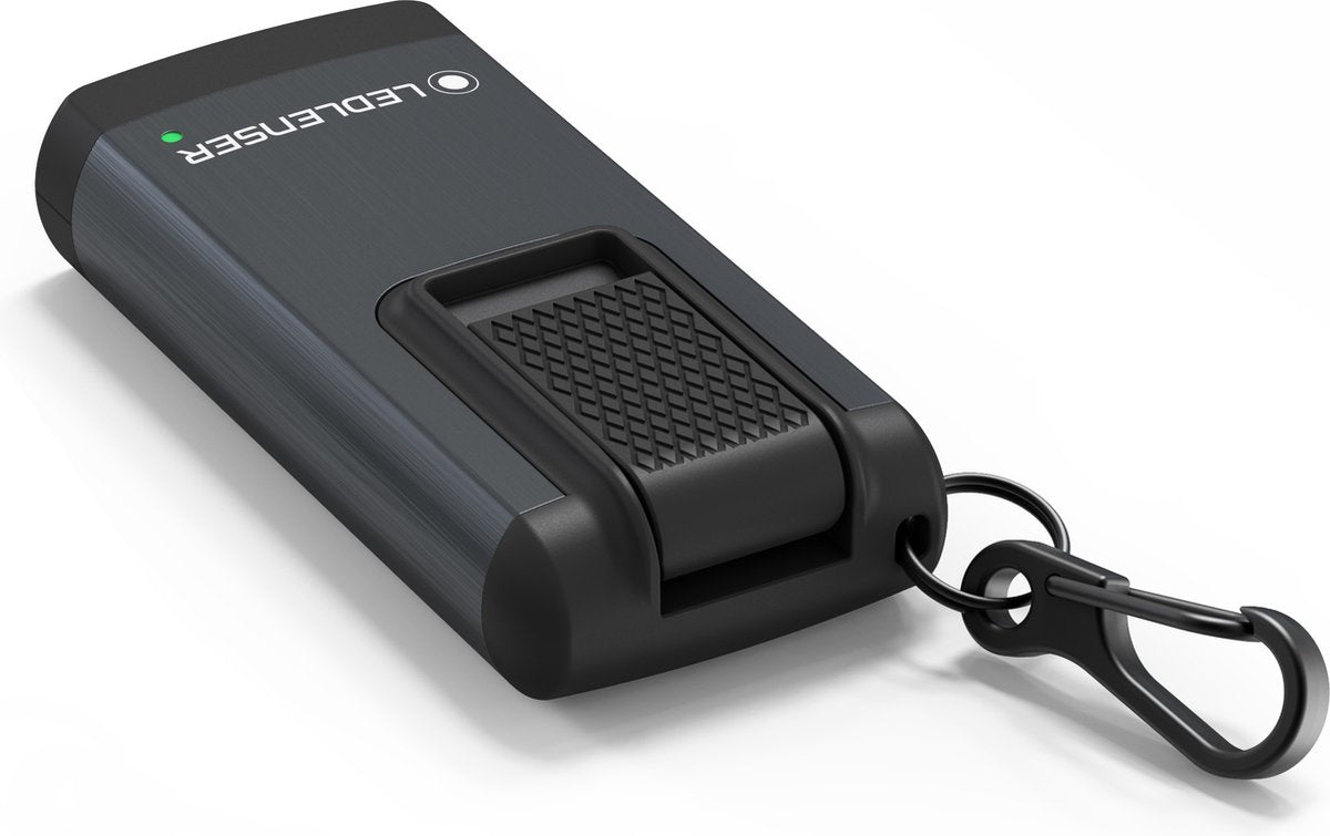 Ledlenser k6r grau - Schlüsselanhänger - wiederaufladbar - 400 Lumen