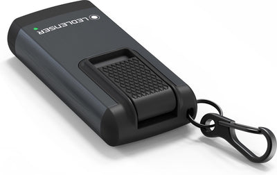 Ledlenser k6r grau - Schlüsselanhänger - wiederaufladbar - 400 Lumen