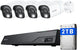 Reolink 4K-UHD-Überwachungskamerasystem – PoE – 8-Kanal-NVR mit 24-Stunden-Aufzeichnung – intelligente Erkennung – Zwei-Wege-Audio – NVS8-8MB4