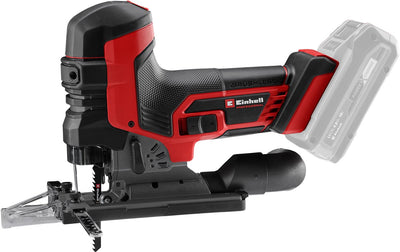 Einhell Profi-Akku-Stichsäge TP-JST 18 135 LI BL Solo – Power X-Change – 18 V Li-Ion – Hubhöhe: 26 mm – Gehrungsschnitte: max. 45° - inkl. 3 Sägeblätter - exkl. Akku und Ladegerät