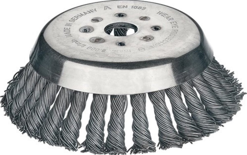 Lessmann - Stahldrahtbürste - 180 mm - 0,5 mm Drahtstärke