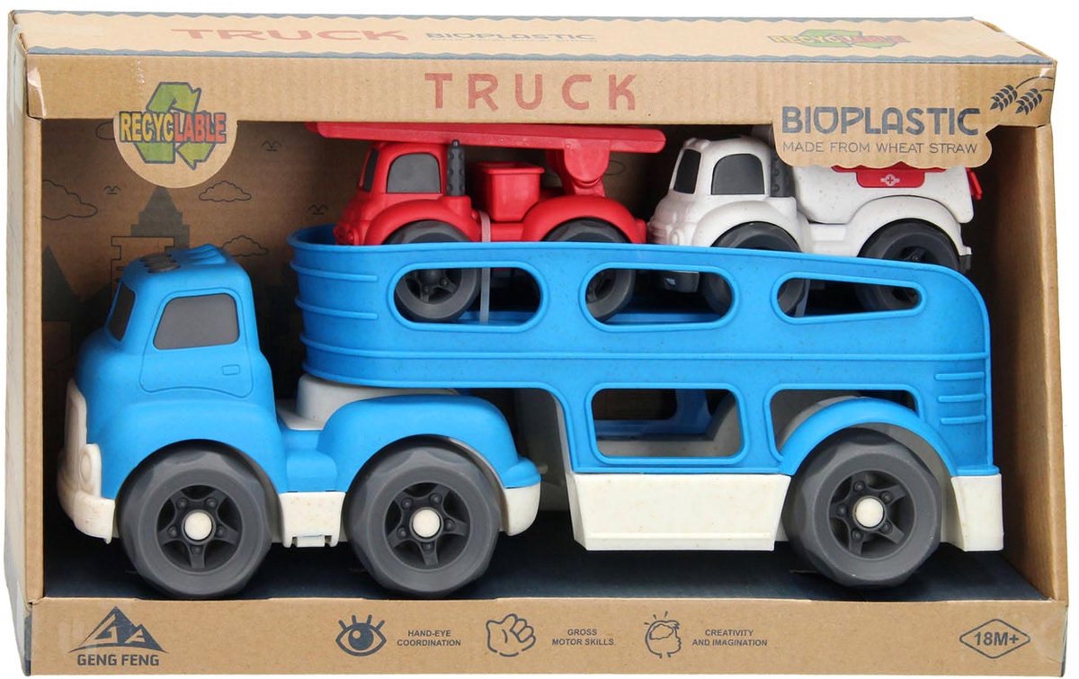Autotransporter Recycling - Blau