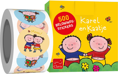Clavis Karel und Kaatje Belohnungsaufkleber. 3+