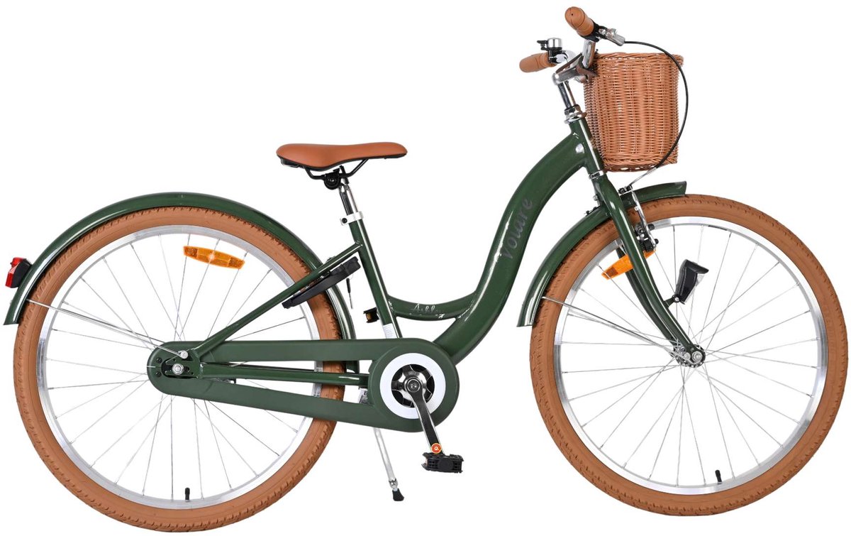 Volare Ashley Kinderfahrrad – Mädchen – 24 Zoll – Grün