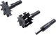 Wolfcraft - Universalfräser-Set 4-teilig - Bohrfräser - Fräser-Set - 3254000