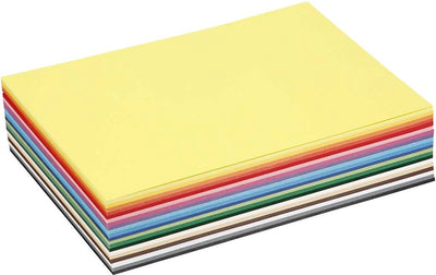 Colortime farbiger Karton, A5, Blatt 148 x 210 mm, 180 g, verschiedene Farben, 60 verschiedene Blätter 1 Karton