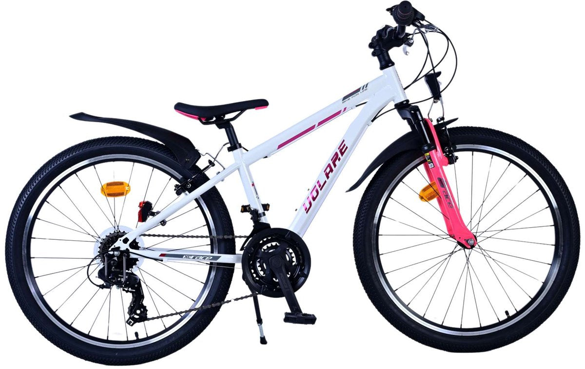 Volare XC Race Children's Bike 24 Zoll 21 Speed ​​White Pink