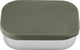 Aya ida aya ida – Lunchbox – Aufbewahrungsbox – zum Mitnehmen – Brot – Mittagessen – Salat – Edelstahl – Silikondeckel – 900 ml – tropisches Grün