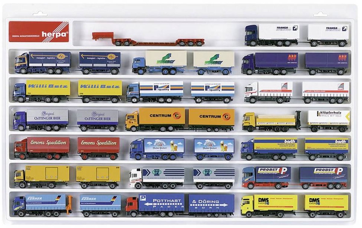 Herpa 029346 H0 Vitrine Kunststoff 700 mm x 450 mm x 35 mm