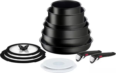 Tefal ingenio unlimited - Pfannenset - 13-teilig - Induktion - stapelbar - abnehmbarer Griff - platzsparend