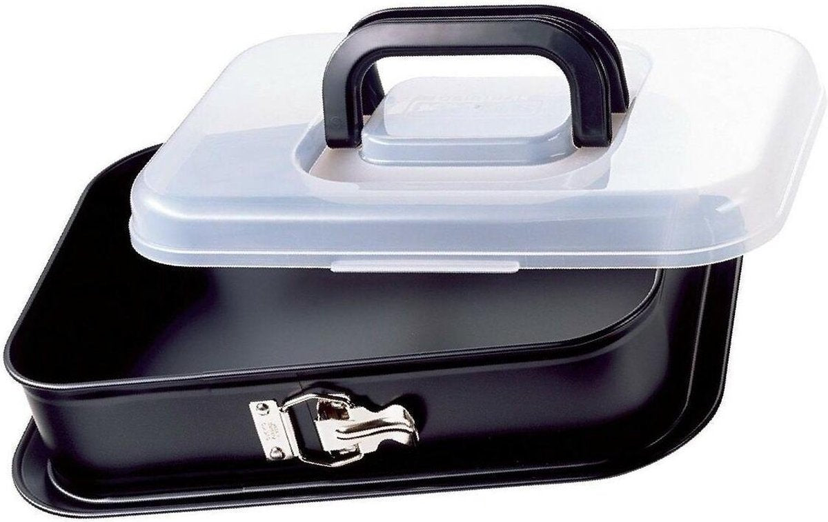 Kaiser Original 3201004041 Rechteckige Springform mit Haube