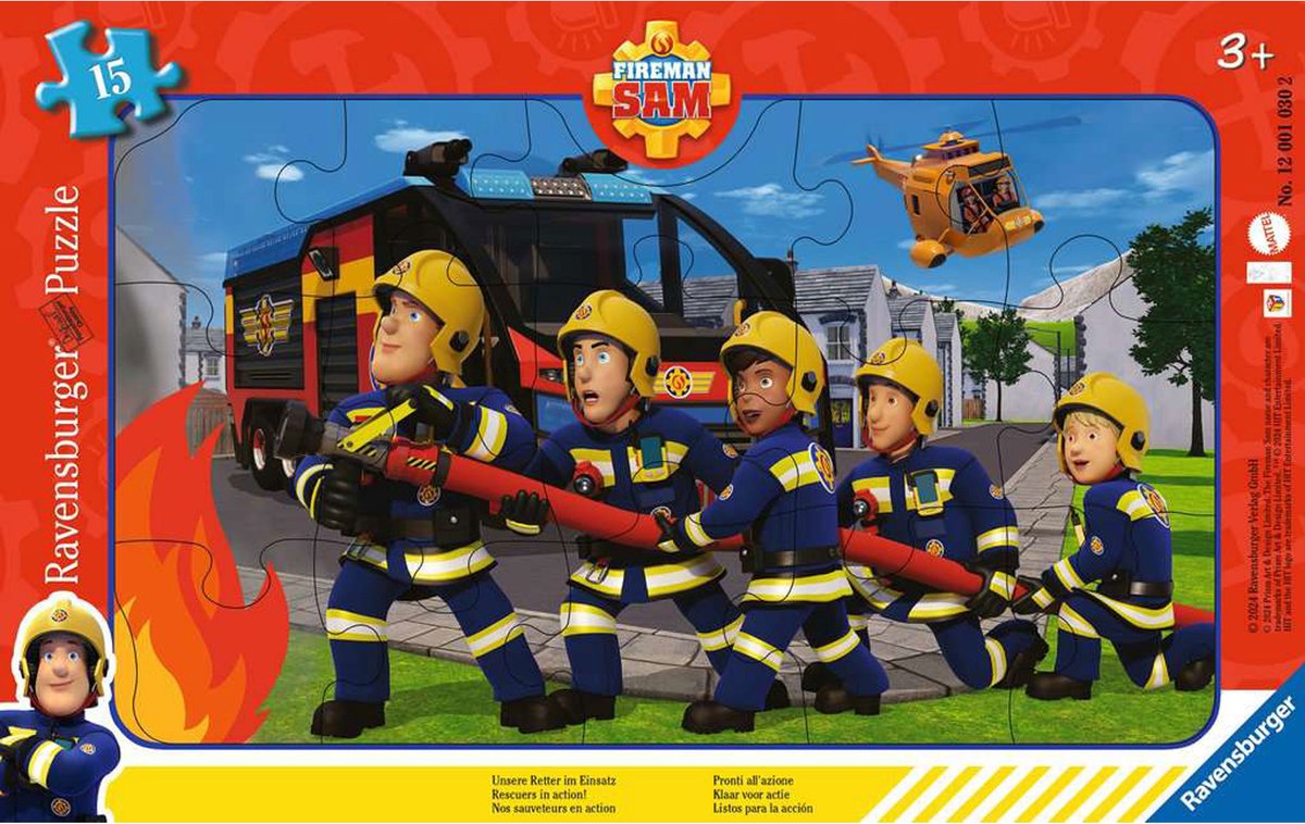Ravensburger 12001030 Puzzle, 15 Teile, Zeichentrickfiguren