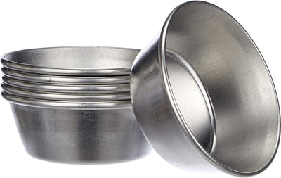 Ibili-Set pastellfarbenes portugiesisches Backgeschirr, 6 Einheiten, Silber