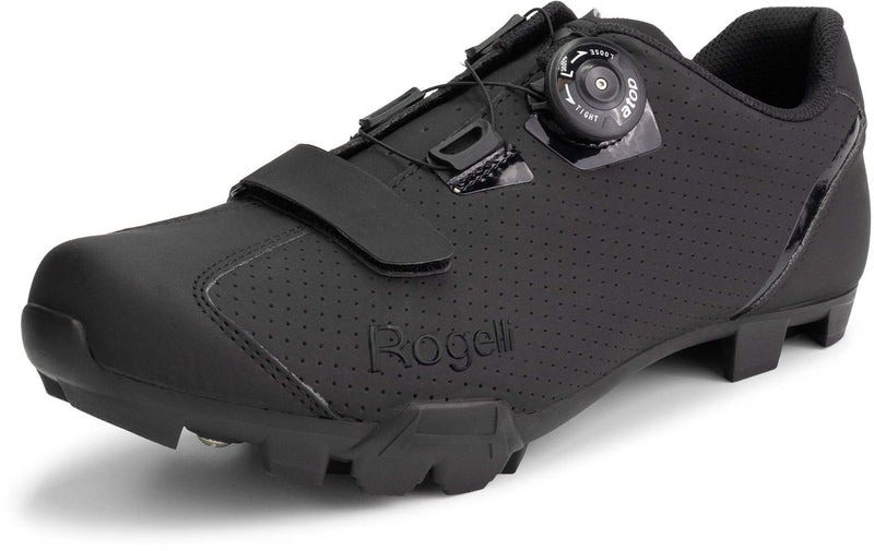 Rogelli R-400x MTB-Schuhe Herren und Damen – Fahrradschuhe Mountainbike – Schwarz – Größe 38