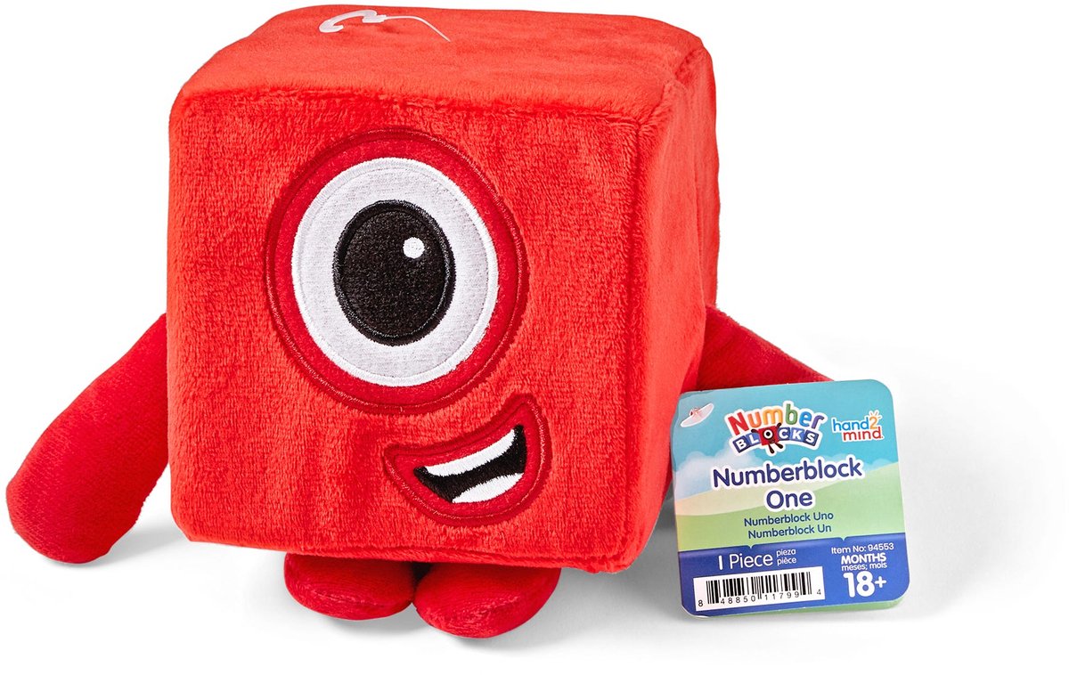 Lernressourcen numberblocks® one – Kuscheltier – ab 18 Monaten
