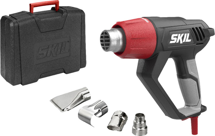 Skil Heißluftpistole 2000 W – Farbbrenner – Grillanzünder – Löten – Heißluftpistole – Heißluftpistole – 3 Temperatureinstellungen – inklusive Düsenkoffer – 8003 fd
