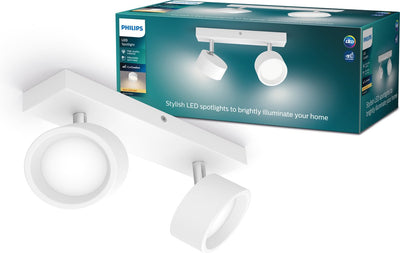 Philips LED Philips Bracia Bar weiß 27k 2x5,5w 27k