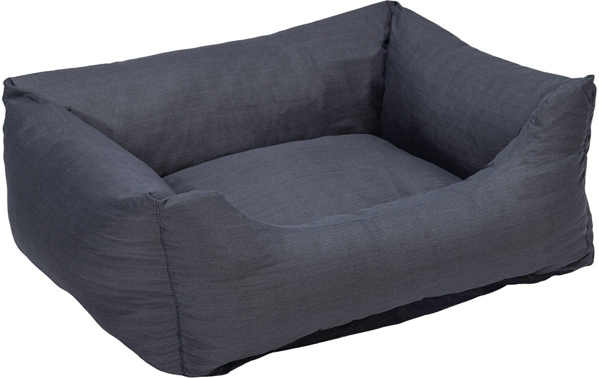 Beeztees Hundekorb Sofixa – Hundekörbe – Hund – Anthrazit – 65 x 60 x 20 cm