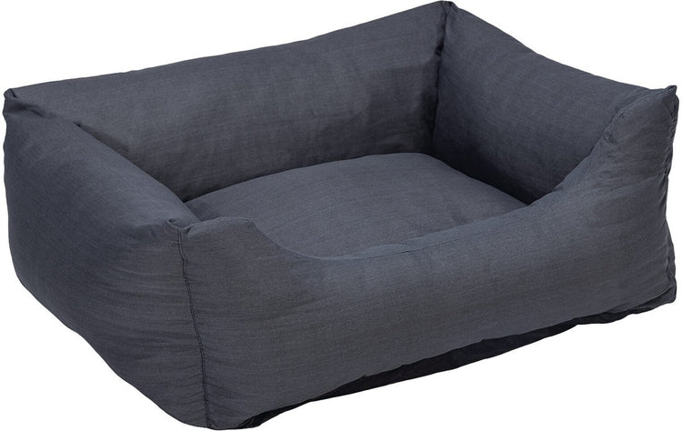 Beeztees Hundekorb Sofixa – Hundekörbe – Hund – Anthrazit – 65 x 60 x 20 cm