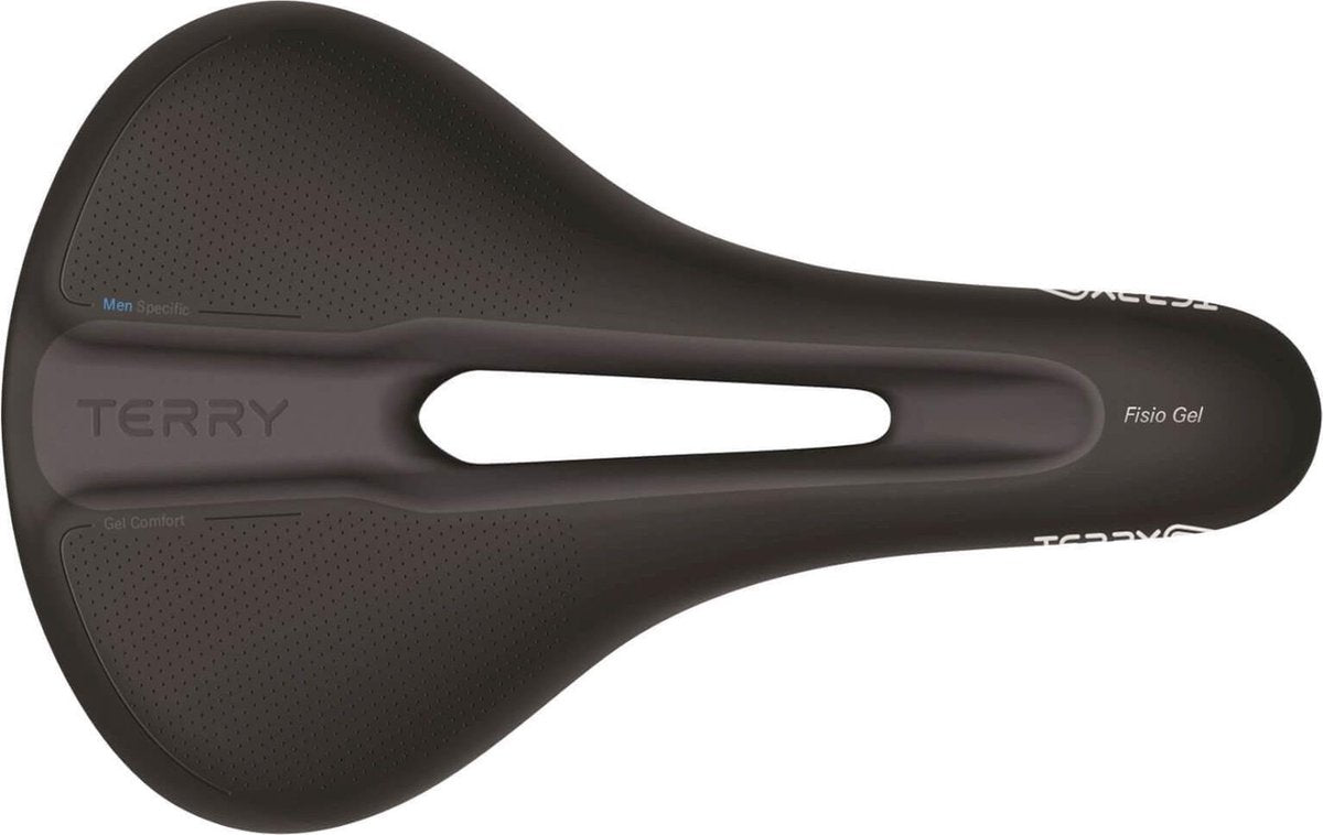 Terry Sattel Fisio Gel Herren Schwarz