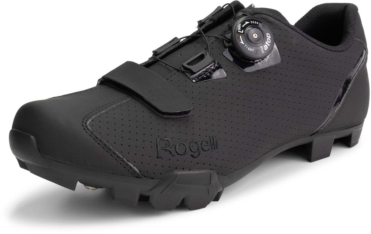 Rogelli R-400x MTB-Fahrradschuhe Herren und Damen – Schwarz – 46