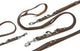 Beeztees - Hundeleine - Leder - braun - 200x12 cm