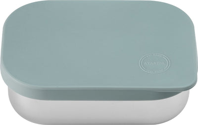 Aya ida aya ida - Lunchbox - Aufbewahrungsbox - Mitnehmen - Brot - Mittagessen - Salat - Edelstahl - Silikondeckel - 900 ml - Mintgrün