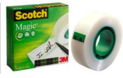 Scotch® magic™ Klebeband, 4 Rollen, 19 mm x 33 m