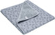 Snoozebaby Babybettdecke 75 x 100 cm – Babybettlaken aus 100 % Bio-Baumwolle – Babydecke Tog 2.0 Cloudy Grey – Grau –