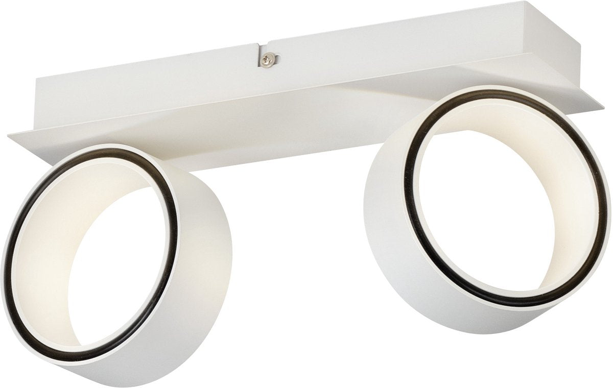 Eglo Albariza Spot – 2 Lichter – LED – Weiß, Chrom