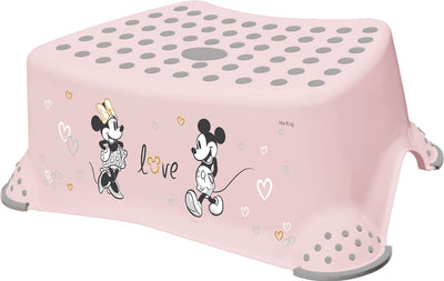 Keeper Minnie Mouse Tritthocker – rosa – für Toilettentraining und Zähneputzen